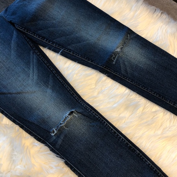 5[7ForAllMankind] The Ankle Gwenevere ripped knee - Picture 5 of 7